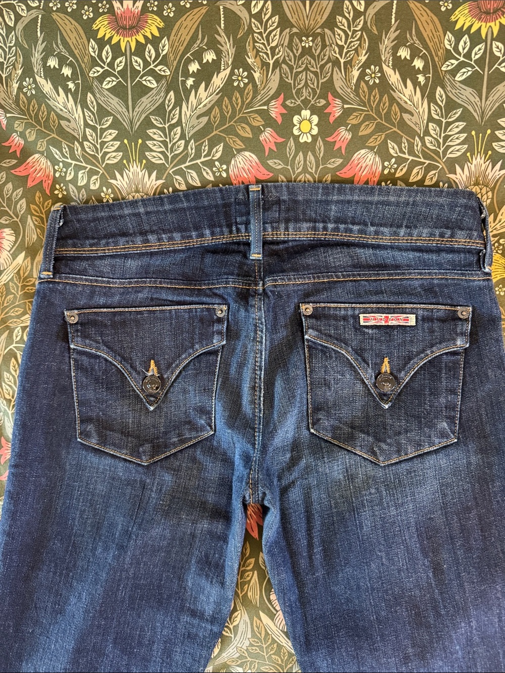 Hudson Jeans Dark Blue Slim Straight Women's Jeans size 27 - Picture 2 of 12